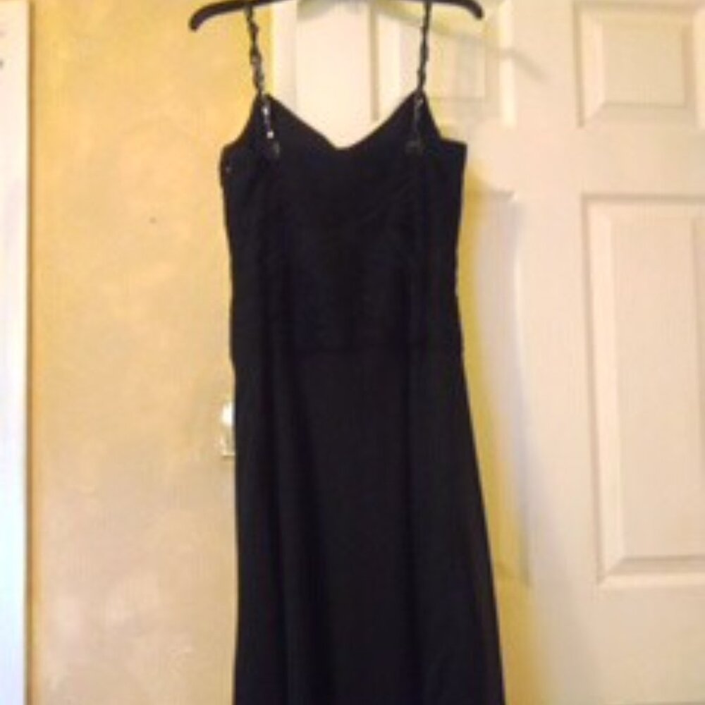 Ann Klein Black Cocktail Dress